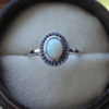 opal and sapphire ring